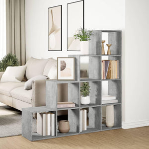 Modular 10-Cube Staircase Display Shelf