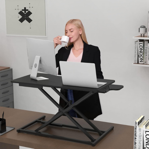 Adjustable Height-Standing Desk Converter