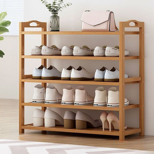 6-Tier Bamboo Shoe Rack