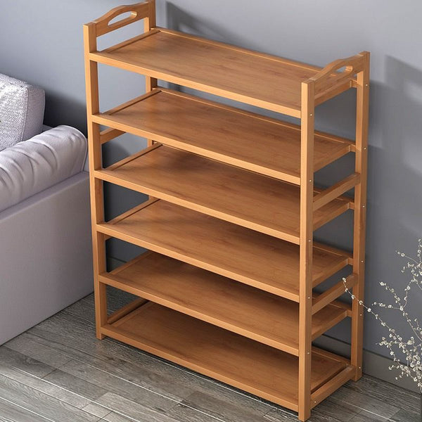 6-Tier Bamboo Shoe Rack