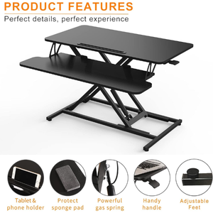 Adjustable Height-Standing Desk Converter