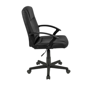 Ergonomic PU Leather Office Chair with Adjustable Height