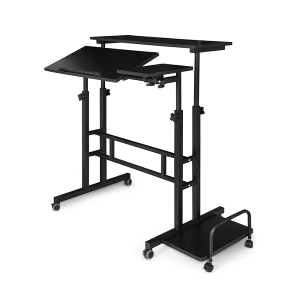 VersaRise Adjustable Standing Desk with Wheels