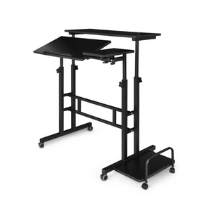VersaRise Adjustable Standing Desk with Wheels
