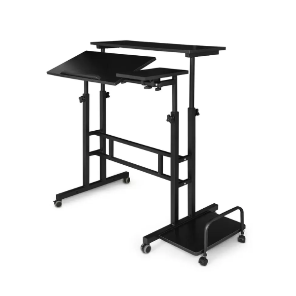 VersaRise Adjustable Standing Desk with Wheels