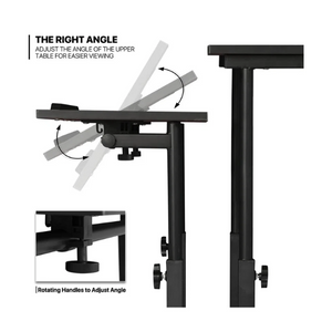 VersaRise Adjustable Standing Desk with Wheels