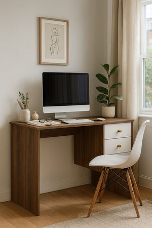 Student Desk with 3 Drawers