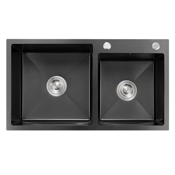 Modern Double Bowl Stainless Steel Kitchen Sink