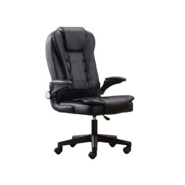 Adjustable Office Chair - PU Leather with High Back Support