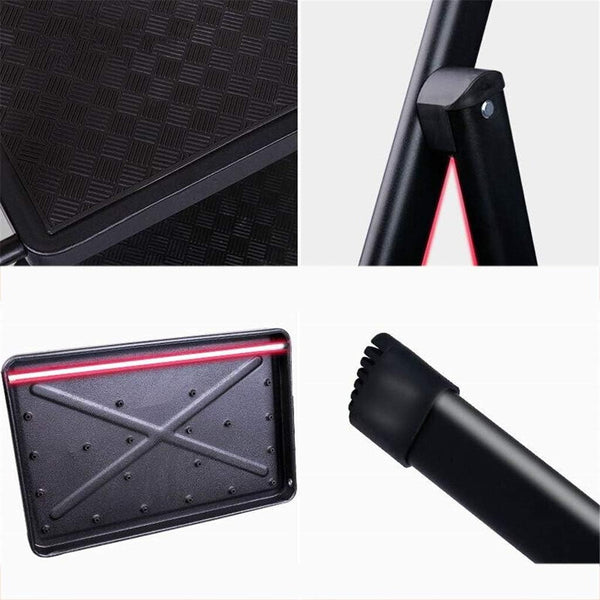 AscendPro 3-Step Foldable Steel Ladder