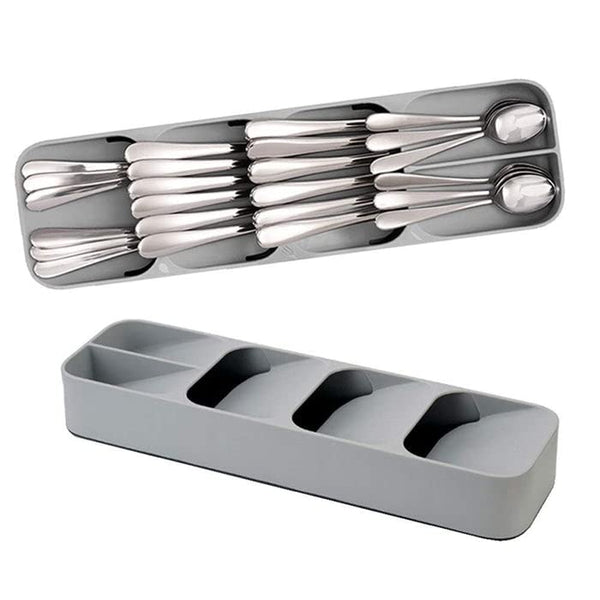 Compact Cutlery Drawer Organizer