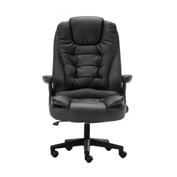 Adjustable Office Chair - PU Leather with High Back Support