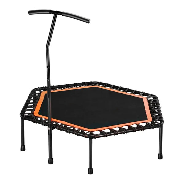 Hex Pro Fitness Trampoline with Adjustable Handle