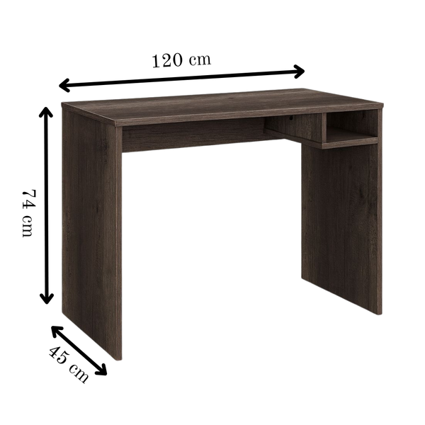 Student Desk with Shelf - 120 cm