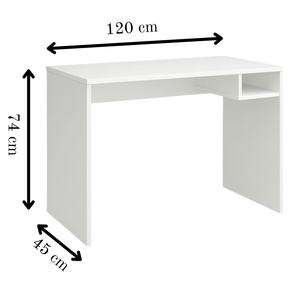 Student Desk with Shelf - 120 cm