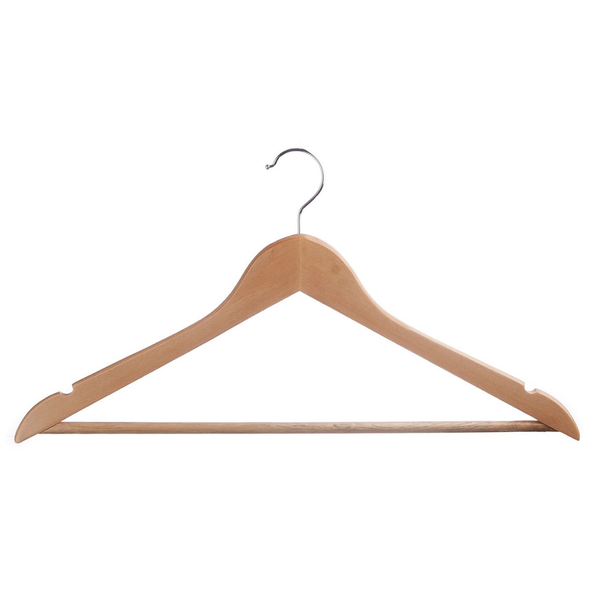 Classic Wooden Hangers (Set of 5)
