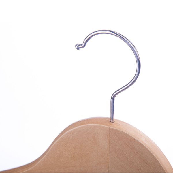 Classic Wooden Hangers (Set of 5)