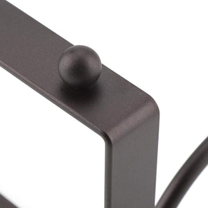 4-Bottle Metal Countertop Stackable Wine Rack