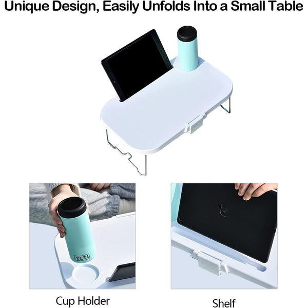 Collapsible Picnic Basket with Foldable Tray