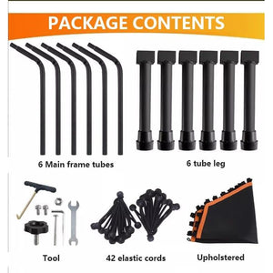 Hex Pro Fitness Trampoline with Adjustable Handle