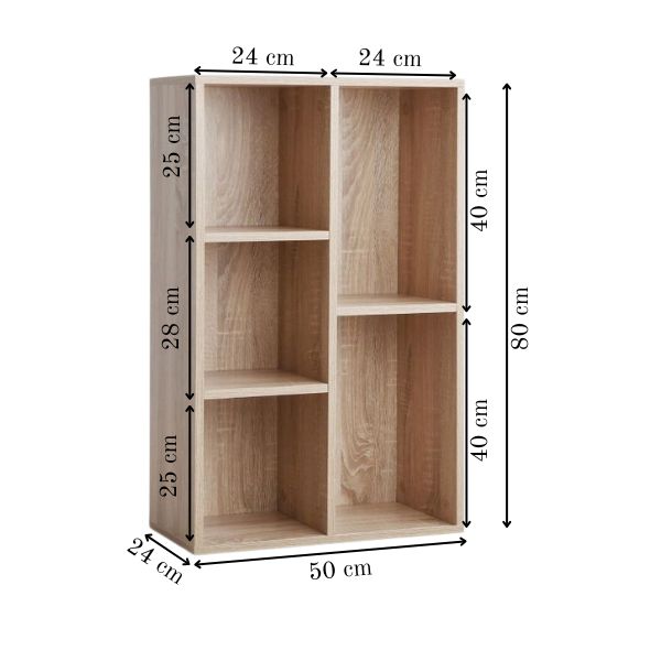 LoftCube 5-Compartment Storage Shelf