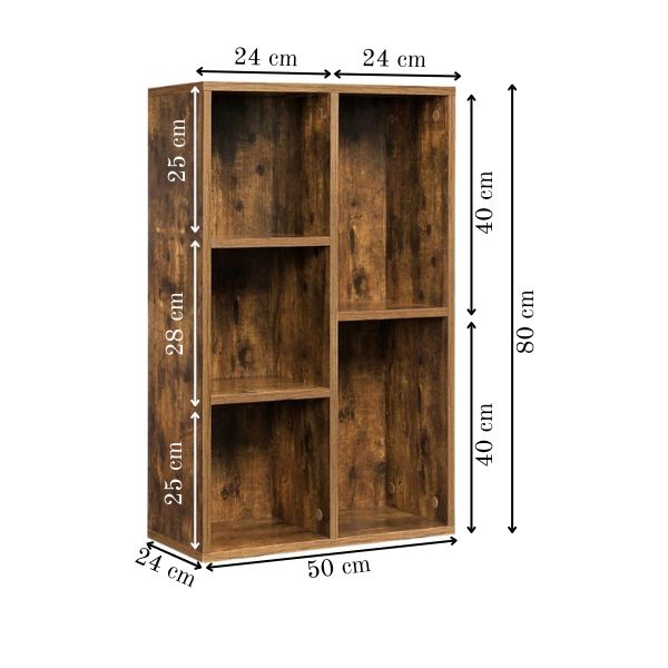 LoftCube 5-Compartment Storage Shelf