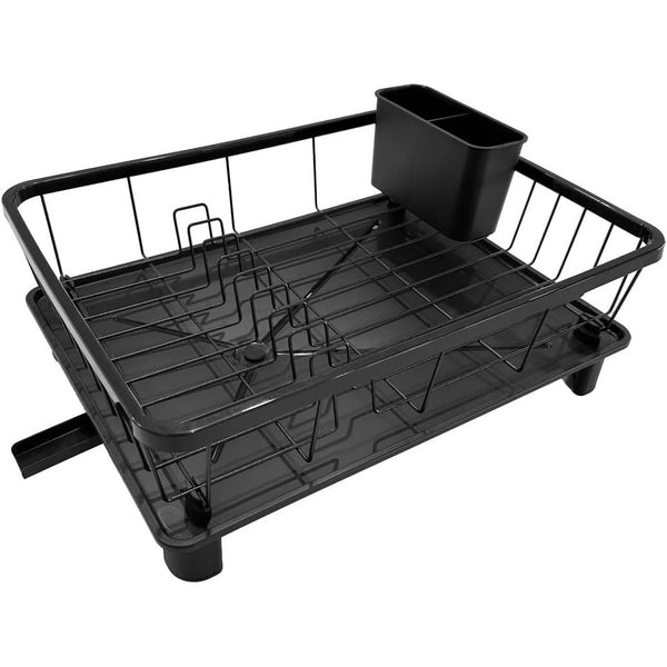 Elevated Dish Drying Rack with Drainboard