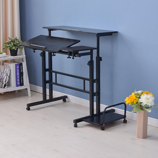 VersaRise Adjustable Standing Desk with Wheels