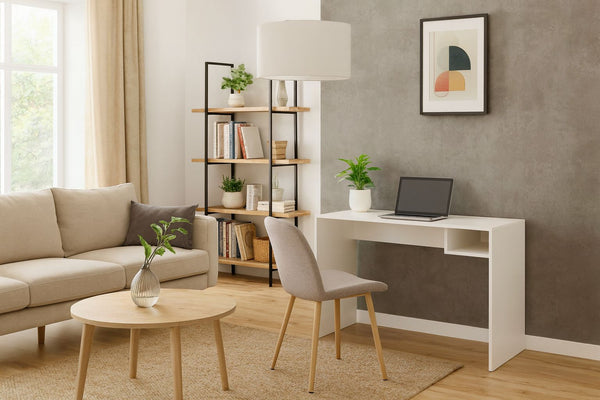 Student Desk with Shelf - 120 cm