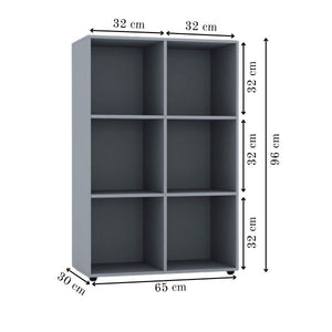 LoftCube Classic 6-Cube Storage Shelf