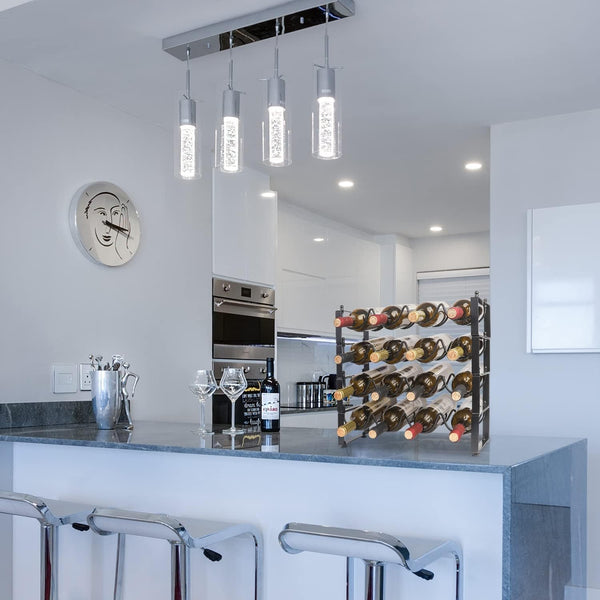 NoirWave 4-Tier Wine Rack