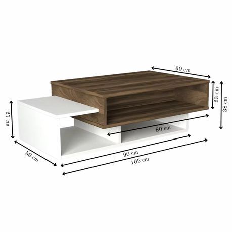 Hudson Two-Tone Coffee Table
