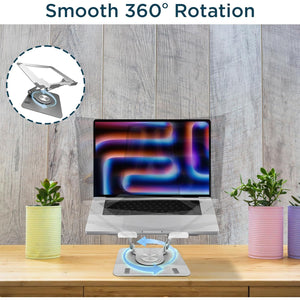 Premium 360° Rotating Laptop & Tablet Stand