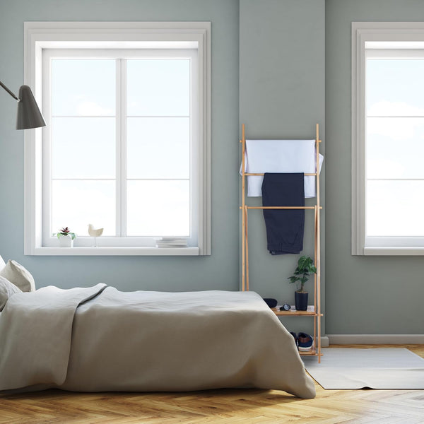 Bamboo Rack with Shelves