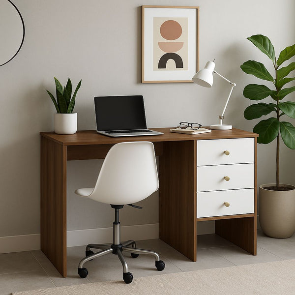 Student Desk with 3 Drawers
