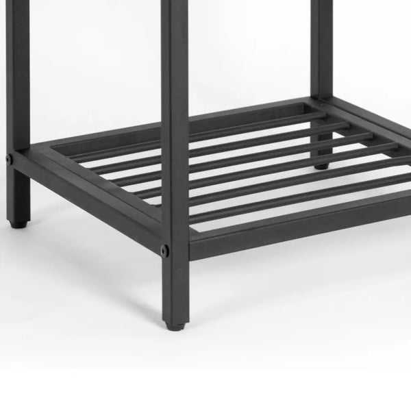 LoftEdge Industrial Side Table