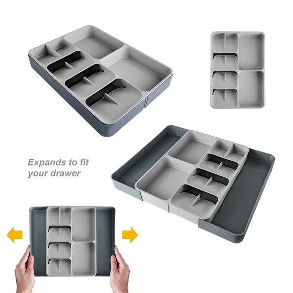Expandable Cutlery & Utensil Drawer Organizer