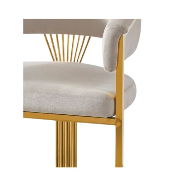 Lumière Velvet Dining Chair