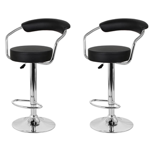 Milano Adjustable Bar Stool - Set of 2