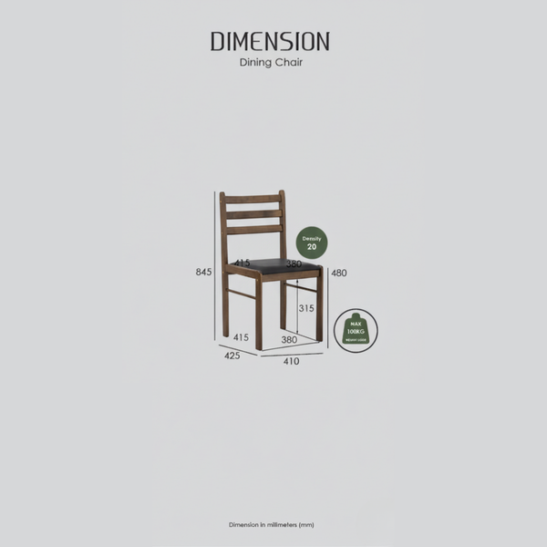 Wald Dining Set - 6 Seater