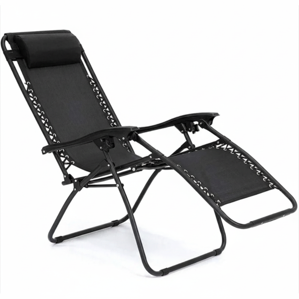 Adjustable Recliner/Lounger Zero Gravity Chairs - Set of 2