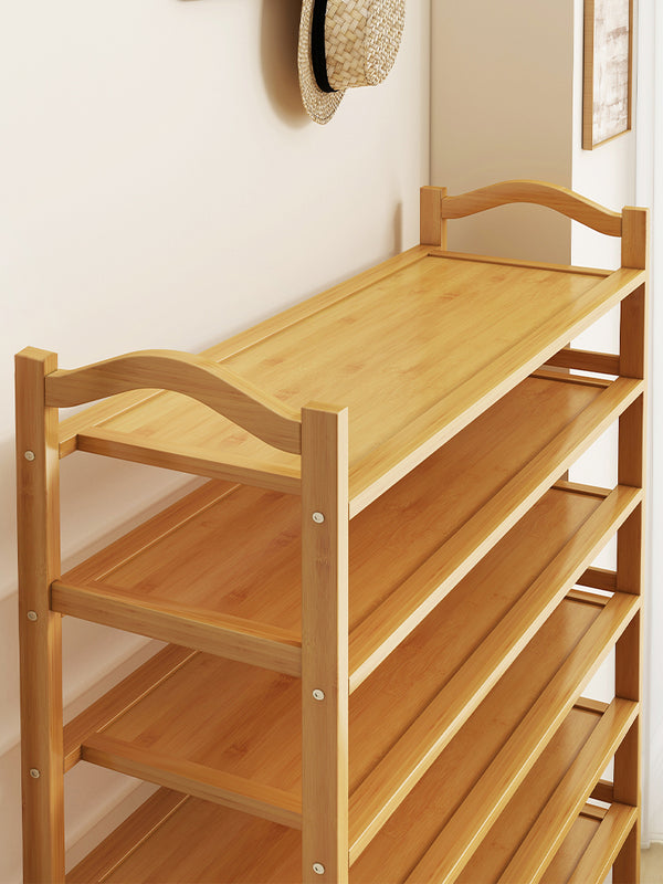 6-Tier Bamboo Shoe Rack