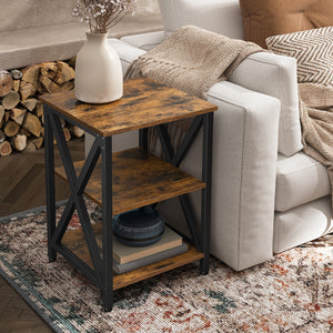 Harlan Rustic Side Table