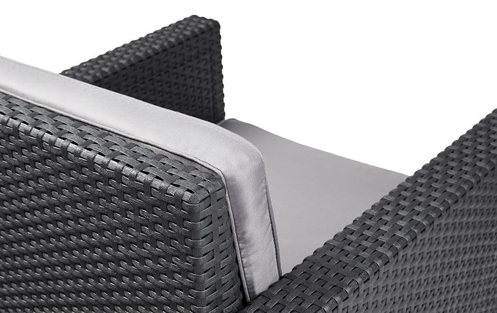 Decorum & Co - 4-Seater Outdoor Rattan Garden Furniture Patio Set
