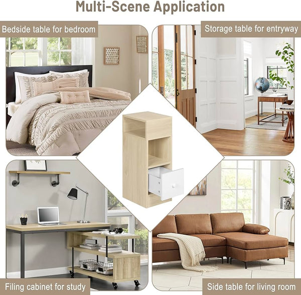 Nuno Bedside Night Stand