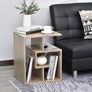 Vexa Side Table - Scandinavian Style Shelf Unit