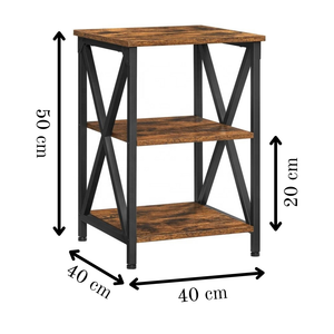 Harlan Rustic Side Table