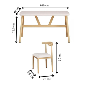 Nordic Desk & Chair Set