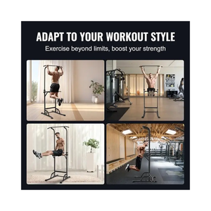 Multi-Function Power Tower Pull-Up & Dip Station