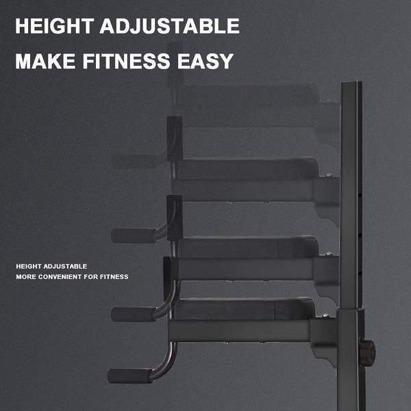 Multi-Function Power Tower Pull-Up & Dip Station